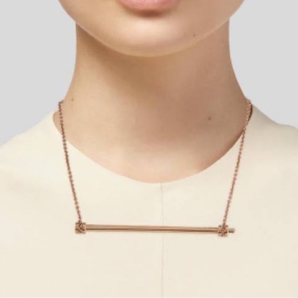 Miansai Screw cuff silver necklace